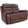 Sillón 2 Cuerpos Cuero Memphis Chocolate en Marrón - Sillones y sofás, Uruguay | Divino, vista 2 de 4