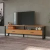 Rack para TV Industrial F43 220cm 100% MDF - Linea Factory - Muebles para TV, Uruguay | Balton, vista 2 de 4