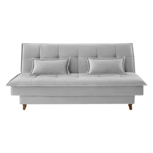 Sofá Cama Dakar 3 Cuerpos 190cm – Gris Bouclé - Sillones y sofás, Uruguay | Berna home