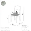 Silla Clara – 2 Unidades - Sillas, Uruguay | Casa Brava, vista 3 de 4