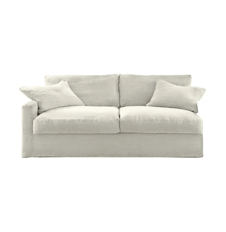 SOFA BISC BATARD NEWLIN BLANCO - Sillones y sofás, Uruguay | Masinfinito Casa