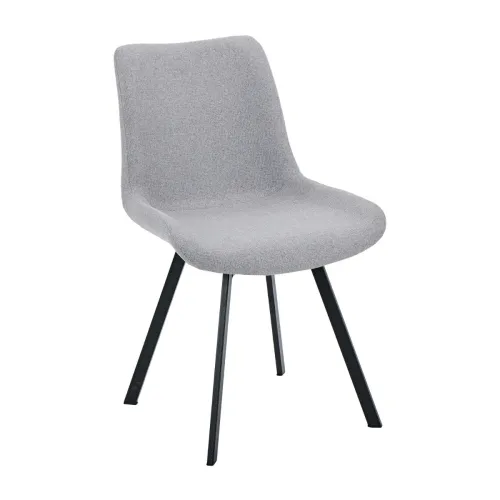 Silla Giratoria Telaio - Tela Rústica - W83 (Gris) en Gris - Butacas, banquetas y puffs, Uruguay | NYR