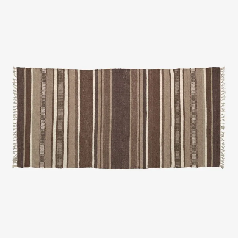 Alfombra Radha 70 x 140 cm en Marrón, Multicolor - Textiles, Uruguay | Kavehome