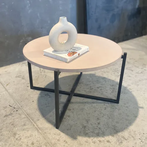 Mesa de centro PYXIS en Beige - Mesas de living, Uruguay | Soy Mezcla