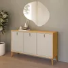 Aparador Recibidor Aura 140cm - Patas en madera maciza - Aparadores y recibidores, Uruguay | Balton, vista 7 de 13