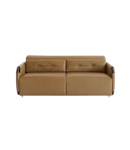 SOFA CAMA CASULO LA PAZ CAMEL en Marrón - Sillones y sofás, Uruguay | Masinfinito Casa