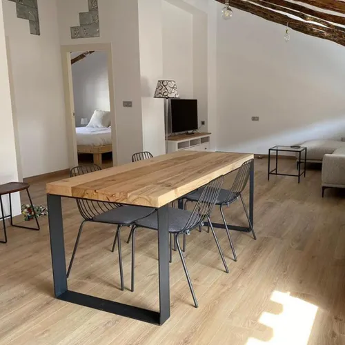 Mesa Country Hierro Y Madera - Mesas de comedor, Uruguay | Treehouse Deco
