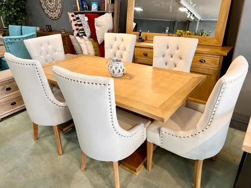 Juego De Comedor Madera Ozark Home 6 Sillas Cleo Mesa 180 Cm A Eleccion en A Eleccion - Mesas de comedor, Uruguay | Ozark Home, vista 5