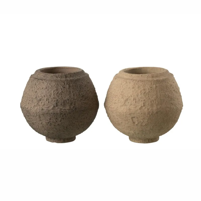 Maceta Ceramica Multicolor Topo en Multicolor - Jarrones, Uruguay | Divino