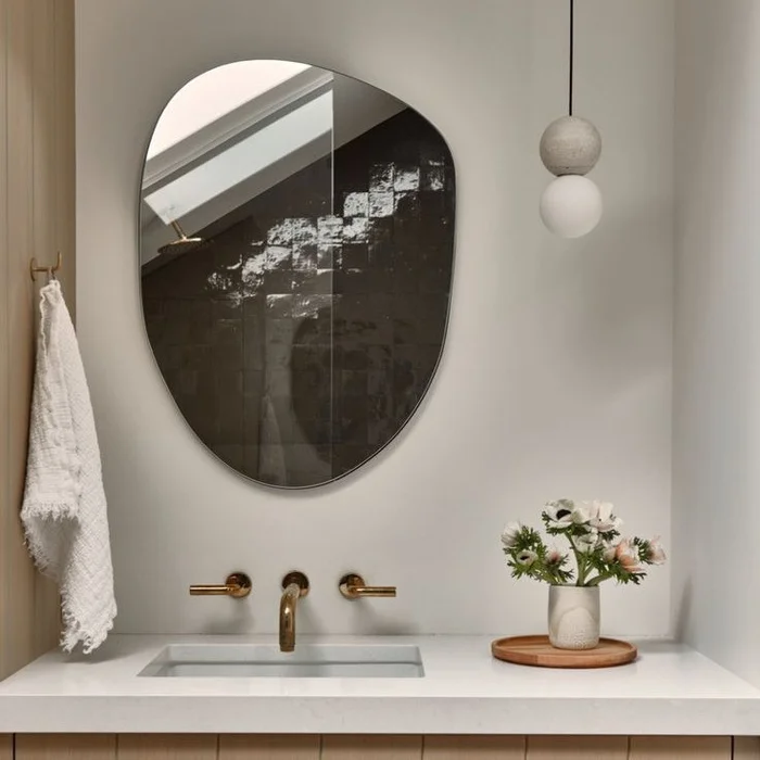 ESPEJO GOTA en Negro - Dormitorio, Uruguay | Casa Ernesta