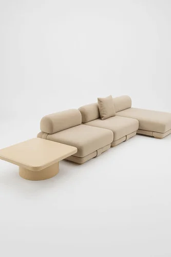 Block - Sofá Modular en Beige - Sillones y sofás, Uruguay | Bloop Home, vista 9