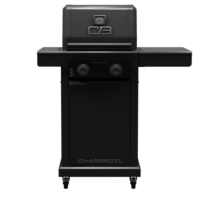 Barbacoa Charbroil Acero-inoxidable Pro Series 2 Quemadores en Negro - Exterior, Uruguay | Divino