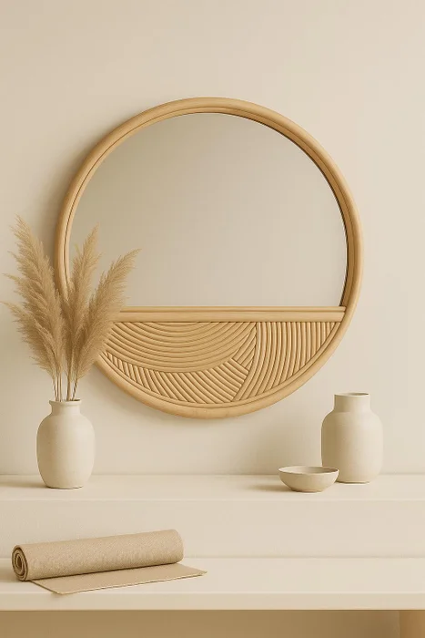 Espejo Greco en Madera natural - Espejos, Uruguay | Indrana