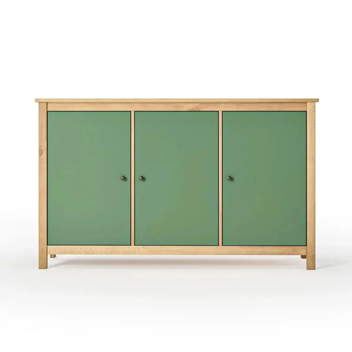 Cómoda Aparador 3 Puertas - Línea Maden - Verde en Verde - Aparadores y recibidores, Uruguay | Ecowood, vista 3