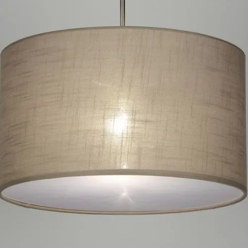 Colgante Simple Lino en Beige - Lámparas colgantes, Uruguay | La Perla