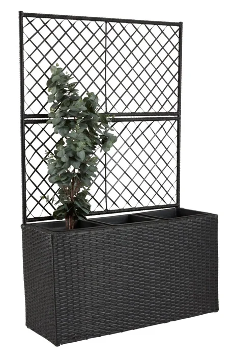 Jardinera TRANA A30xL83xA130 negro en Negro - Muebles para el exterior, Uruguay | JYSK