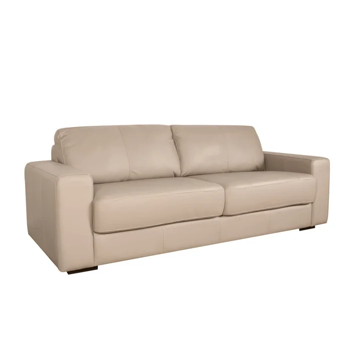 Sillón 3 Cuerpos Cuero-100-natural Marron Texas Avellana en AVELLANA - Sillones y sofás, Uruguay | Divino, vista 2