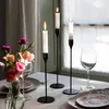 SET 3 CANDELABRO 8x23/28/33CM CON PUNTA NEGRA en Negro - Decoración, Uruguay | Koz, vista 2 de 3