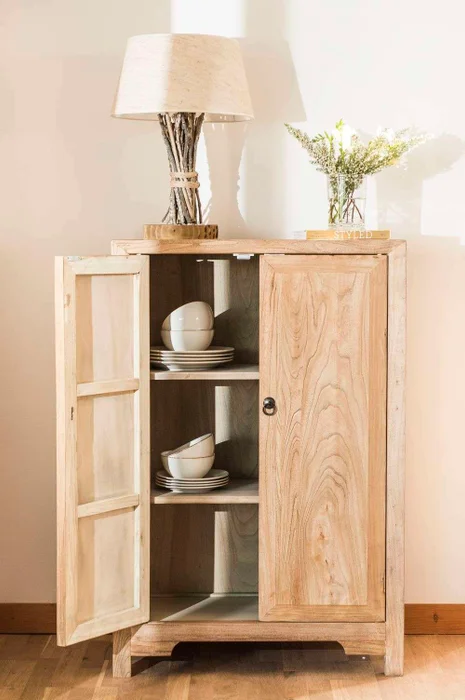 MUEBLE OLMO - 0.80 X 1.20 MTS en Madera natural - Bibliotecas, Uruguay | La Iberica, vista 3