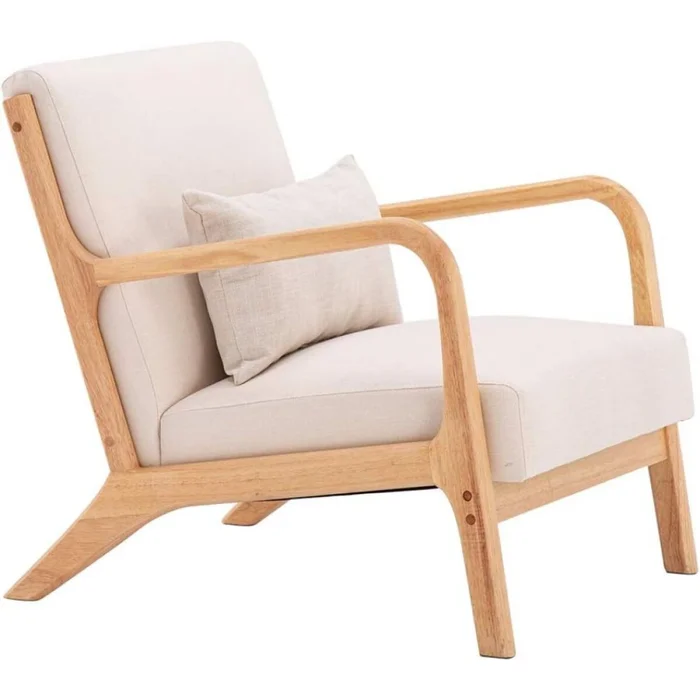 Butaca Olten - Beige en Beige - Butacas, banquetas y puffs, Uruguay | La Cueva Muebles, vista 3