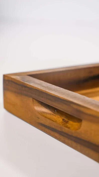 BANDEJA 32 X 20 en Madera natural - Decoración, Uruguay | Fundamento Muebles, vista 2