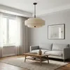Colgante Aura Doble Lino - Lámparas colgantes, Uruguay | La Perla, vista 3 de 4