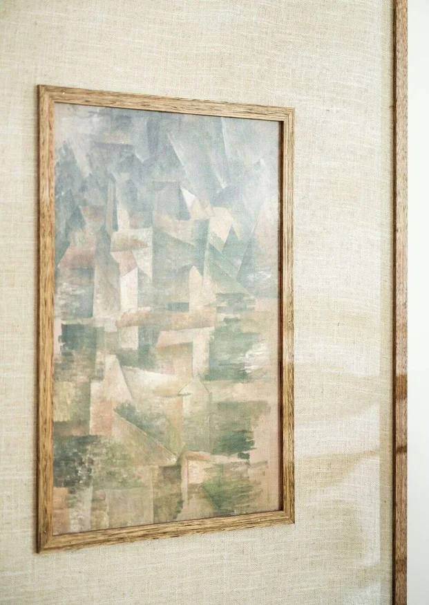 CUADRO ABSTRACTO - PASSPARTOUT DE LIENZO - 79 X 62 CMS en Multicolor - Decoración de pared, Uruguay | La Iberica, vista 2