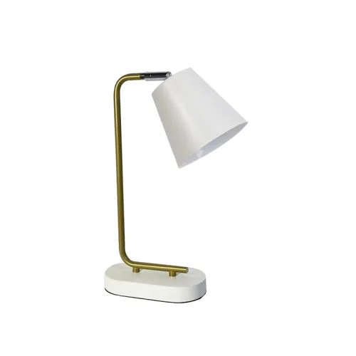 Lámpara de Mesa Zenith en Blanco - Lámparas de mesa, Uruguay | Serlux