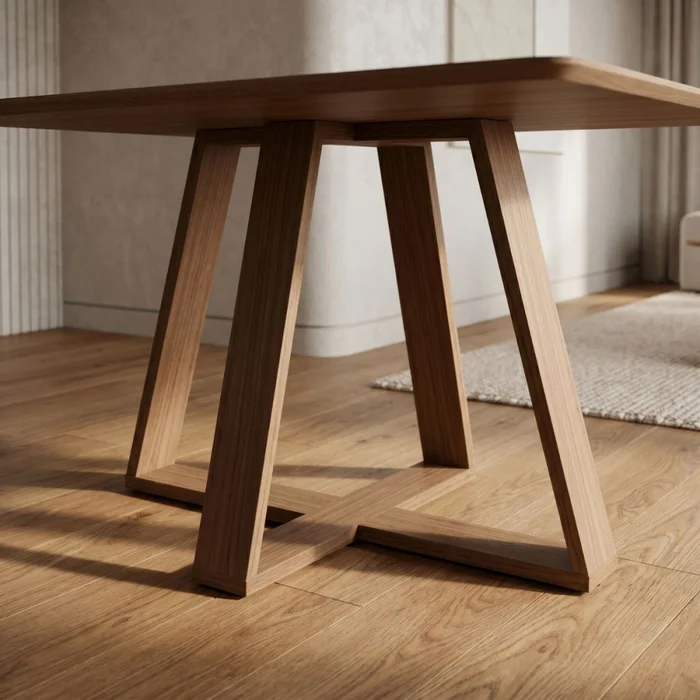Mesa de comedor Avena - 135 - Canela en Marrón, Uruguay | NYR, vista 3