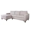 Sofá C/chaise Más De 4 Cuerpos Tela Natural-beige Napoli Beige en Beige - Sillones y sofás, Uruguay | Divino, vista 3 de 8