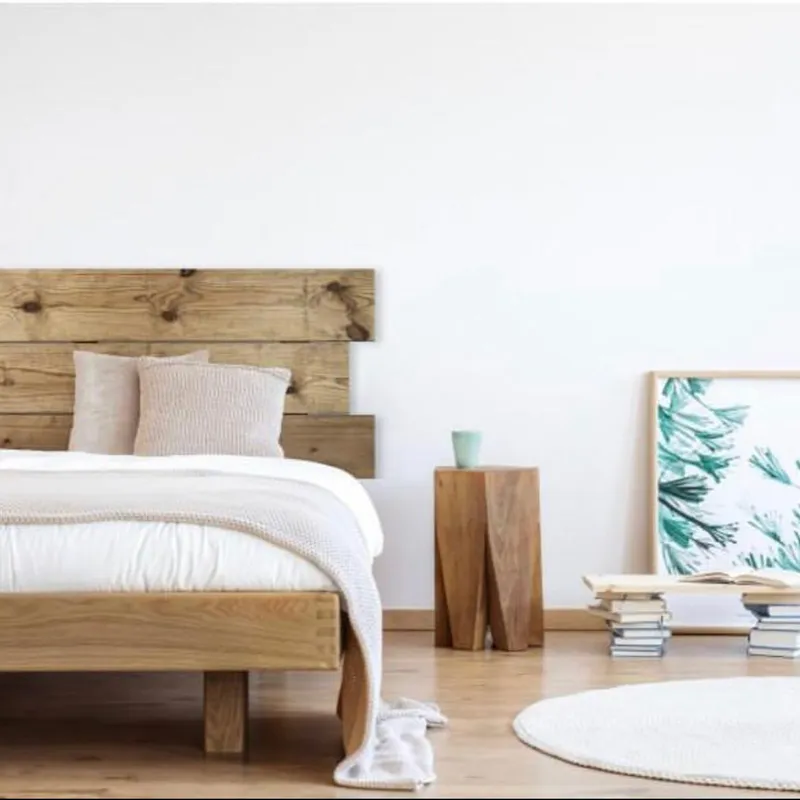 Cama Ernesto en Madera natural - Dormitorio, Uruguay | Treehouse Deco