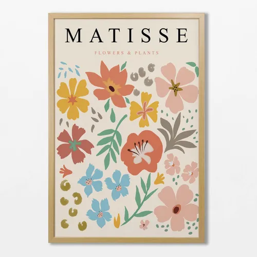 Matisse - Flowers & Plants N.02 en Multicolor - Láminas, Uruguay | La Cuadrería
