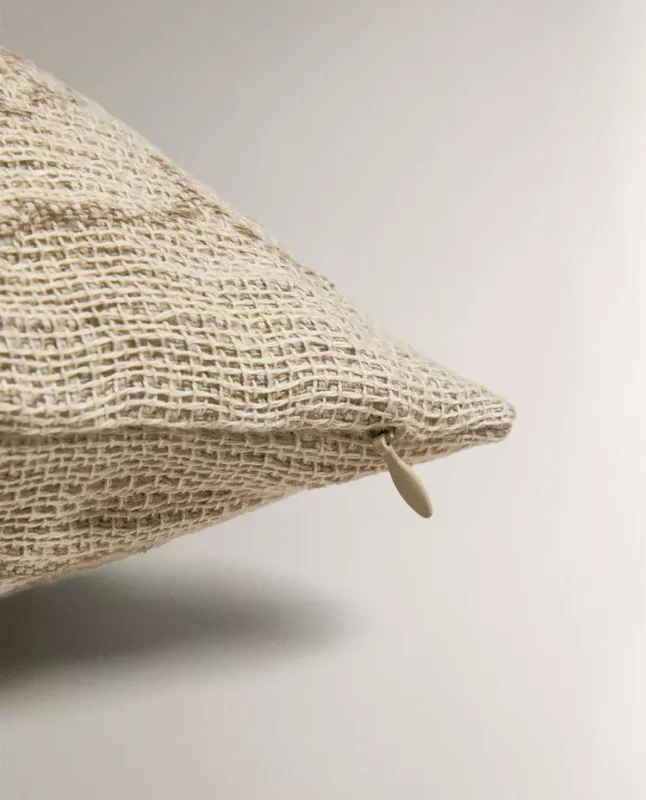 FUNDA COJÍN JACQUARD en Beige - Textiles, Uruguay | Zara Home, vista 5