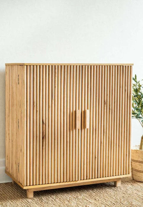 MUEBLE BAR / APARADOR NIU - ALAMO en Madera natural - Bibliotecas, Uruguay | La Iberica, vista 4