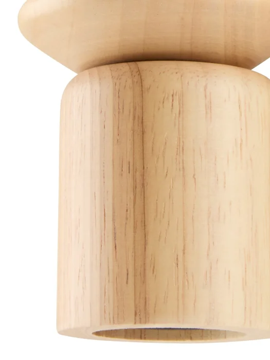 Lámpara de techo ASMIND Ø8xA13cm madera en Madera natural - Iluminación, Uruguay | JYSK, vista 2