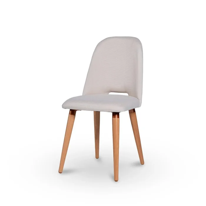 Silla Drop - Linea Mónaco - Gris Claro en Beige - Sillas, Uruguay | Rústico Hogar