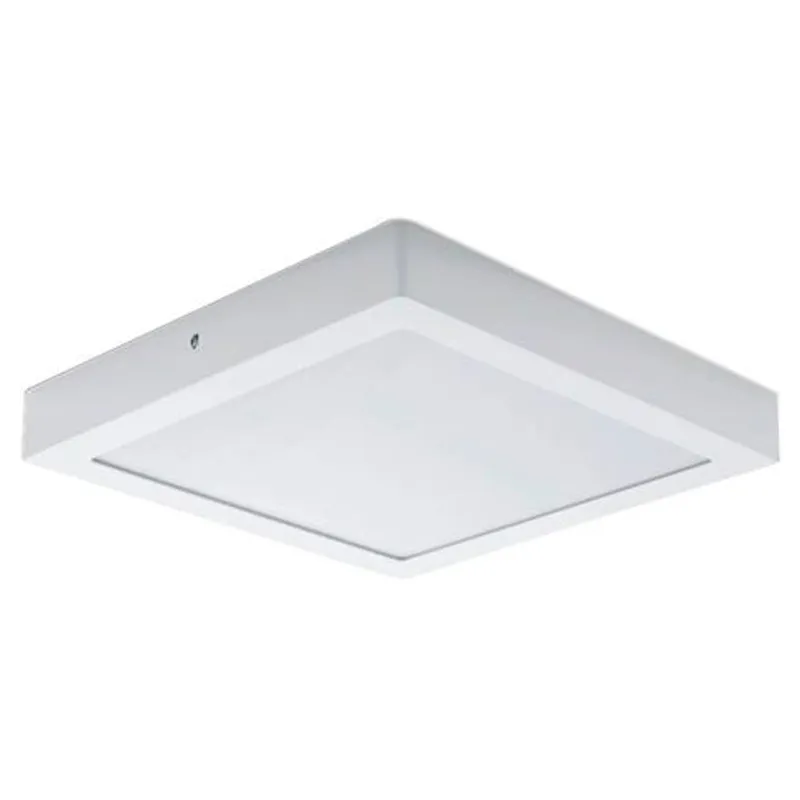 Plafón led exterior cuadrado 24w en Blanco - Lámparas colgantes, Uruguay | Alta Gracia Deco