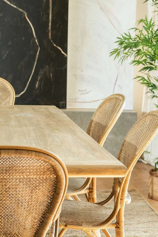 MESA COMEDOR DE OLMO ISABEL - 2.00 X 1.00 MTS en Madera natural - Mesas de comedor, Uruguay | La Iberica, vista 20