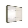 Placard Ropero 2 Puertas Mdf Marron Cavic en TABACO BLANCO - Roperos y placares, Uruguay | Divino, vista 2 de 7