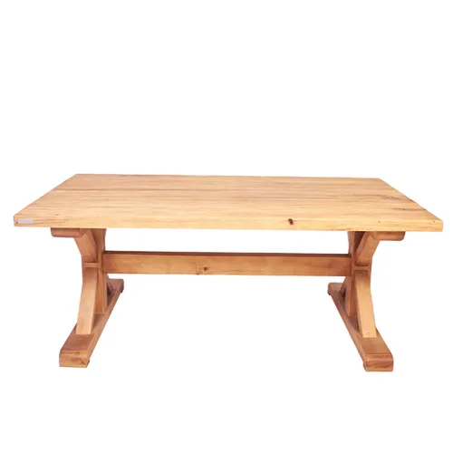 Mesa de living rustica 110cm — Serra Amoblamientos en Madera natural - Mesas de living, Uruguay | Serra Amoblamientos