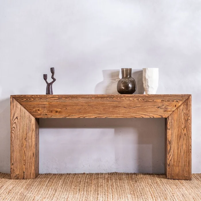 Consola Solid en Madera natural - Aparadores y recibidores, Uruguay | Aihaus