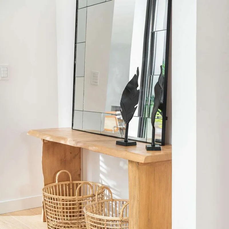 MESA DE ARRIMO IRREGULAR - NATURAL en Madera natural - Muebles para TV, Uruguay | La Iberica