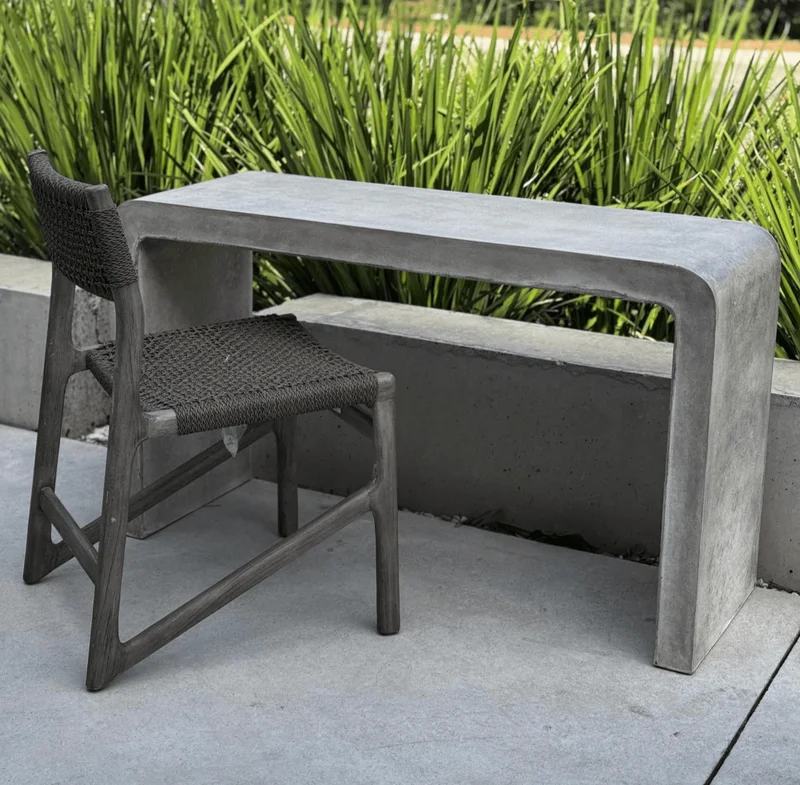 MESA CONSOLA CEMENTO AVOLA en Gris - Aparadores y recibidores, Uruguay | Masinfinito Casa, vista 3