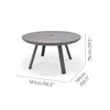 Mesa redonda de Patio Diámetro 141cm - Urbanite - Gris en Gris - Muebles para el exterior, Uruguay | Rústico Hogar, vista 5 de 5