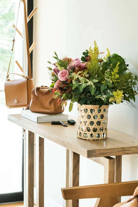 MESA DE ARRIMO / CONSOLA GEO - OLMO - 1.20 MTS en Madera natural - Bibliotecas, Uruguay | La Iberica, vista 12