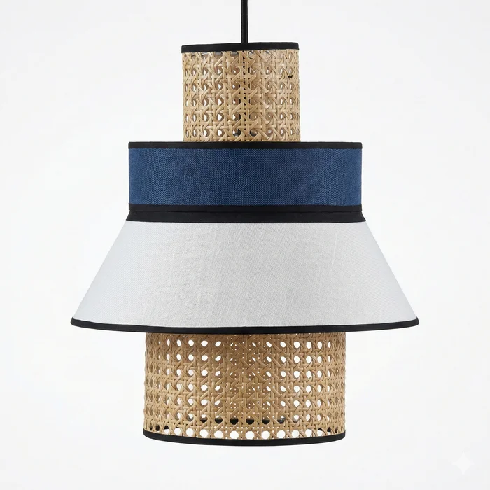 Colgante Chroma Quad Navy en Multicolor - Lámparas colgantes, Uruguay | La Perla