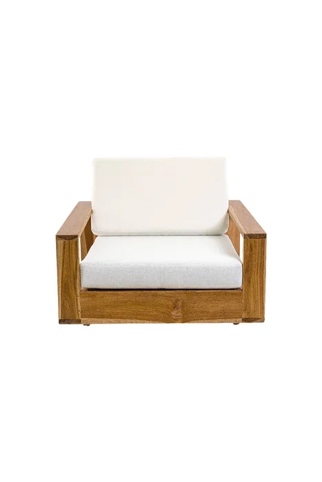 POLTRONA ULWUATU 92x90x70CM en Madera natural - Muebles para el exterior, Uruguay | Vinibel, vista 3