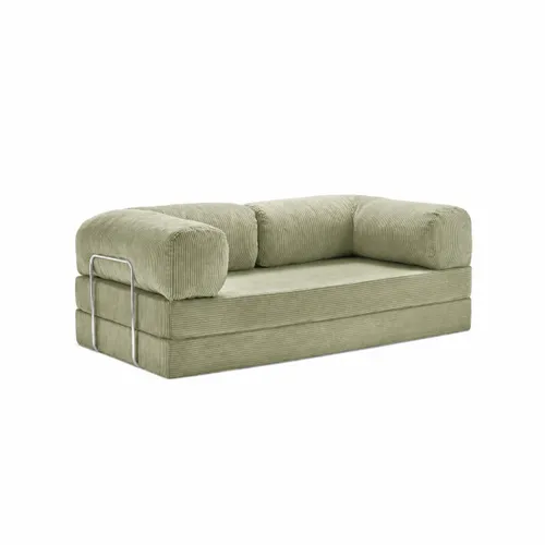 Sillón Cama Teddy - Pistacho en Verde - Sillones y sofás, Uruguay | Samic