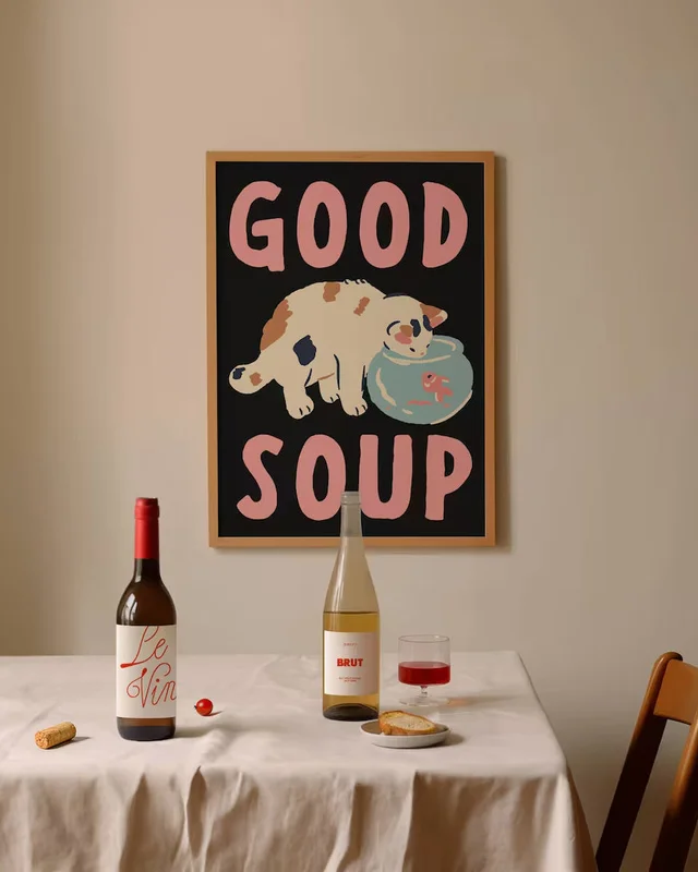Cat - Good Soup - Láminas, Uruguay | La Cuadrería, vista 3