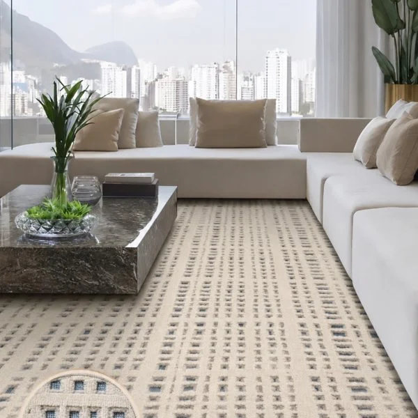 ALFOMBRA TRAMA 200 cm x 250 cm en Beige - Alfombras, Uruguay | Indrana, vista 3